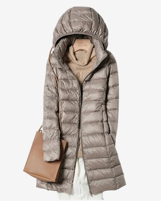 Cappotto lungo imbottito