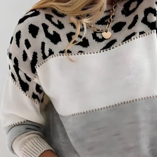 Maglione leopardo