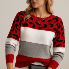 Maglione leopardo