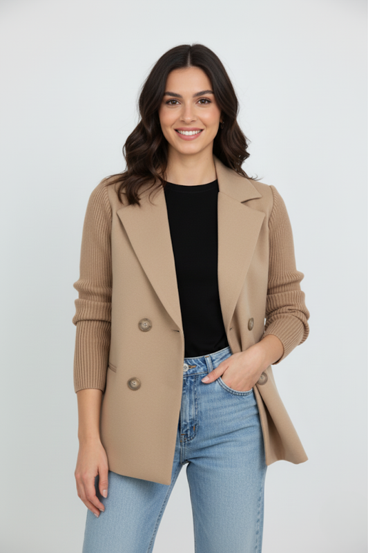 Blazer Maglione Cappotto